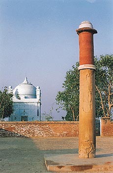 stone pillar
